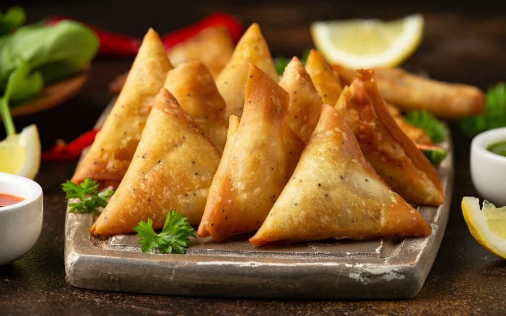Samosa making process 2
