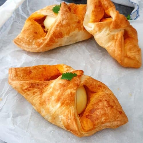 Samosa making process 4
